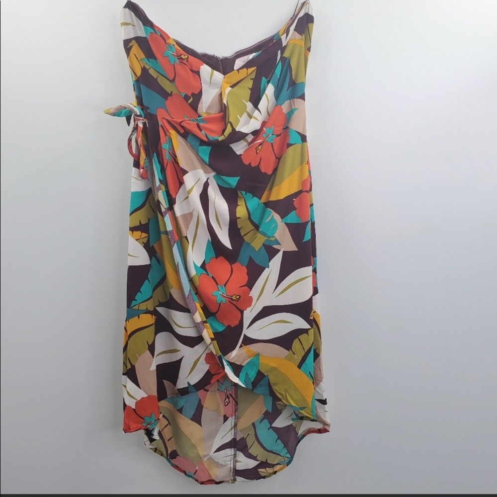 Astr the Label Josefina Strapless Dress Floral NEW - Picture 2 of 4